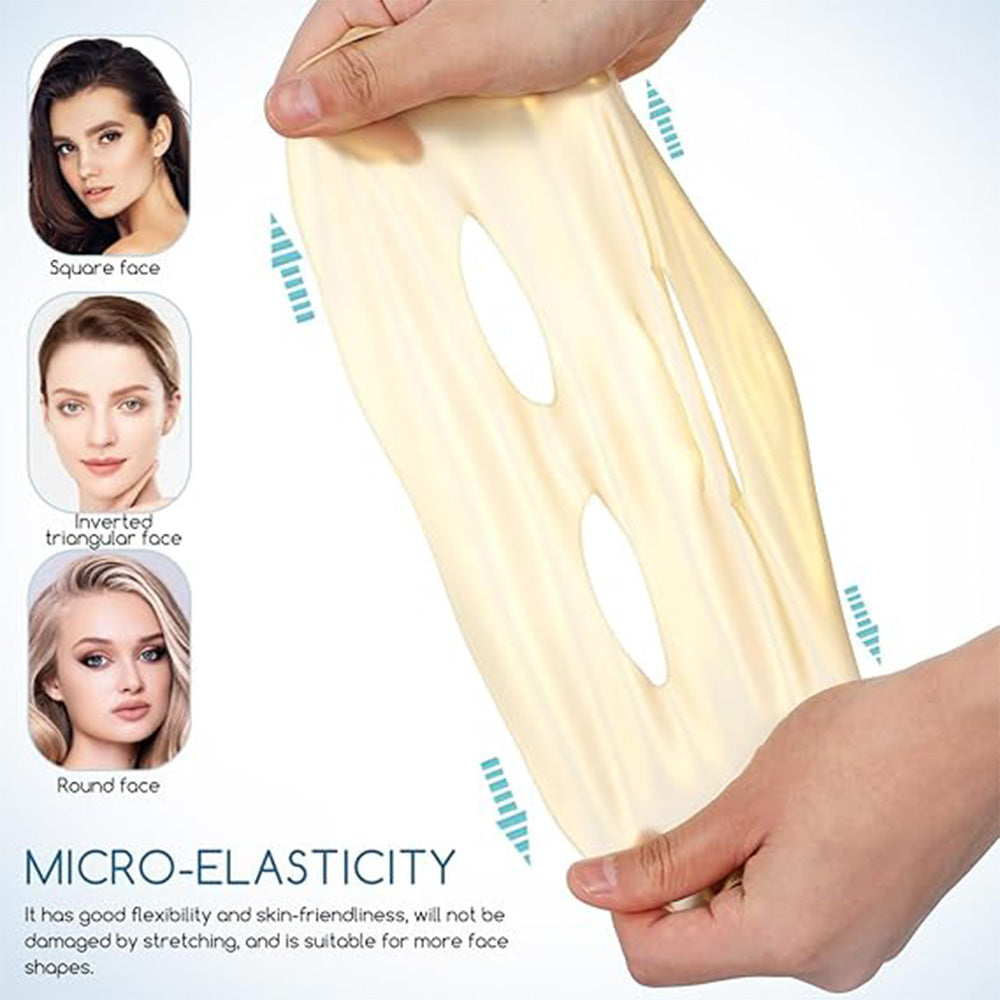 Masque facial en tissu Ă la papaye