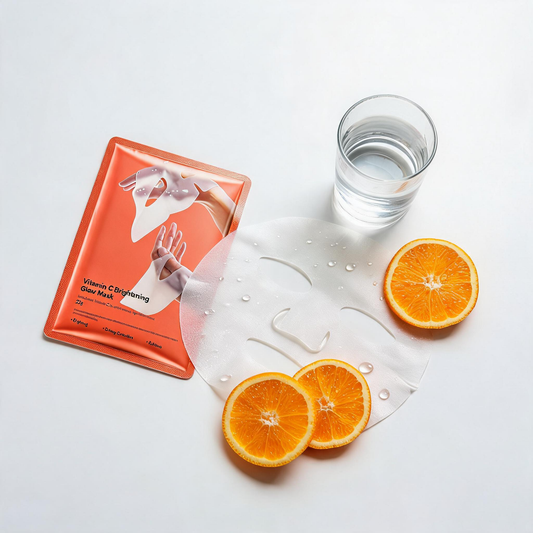 Masque en tissu éclat illuminateur à la vitamine C